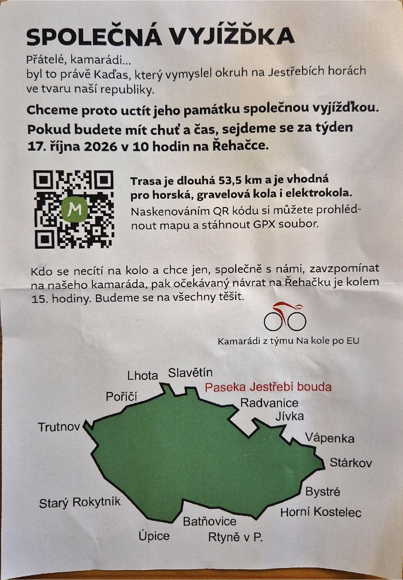 Společná vyjížďka